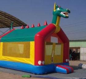 T2-2517 Trampoline gonflable Dinosaur