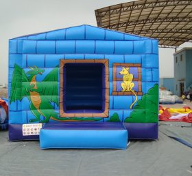 T2-2682 Trampoline gonflable Dragon