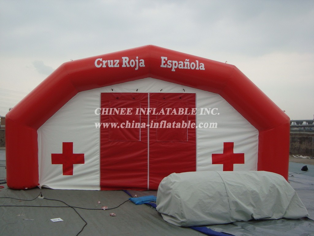 Tent1-385 Inflatable Red Cross Tent