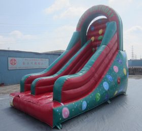 T8-482 Toboggan gonflable pour fête d'anniversaire