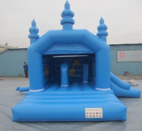 T2-391 Trampoline gonflable bleu