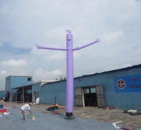 D2-28 Air Dancer gonflable violet tube homme publicité