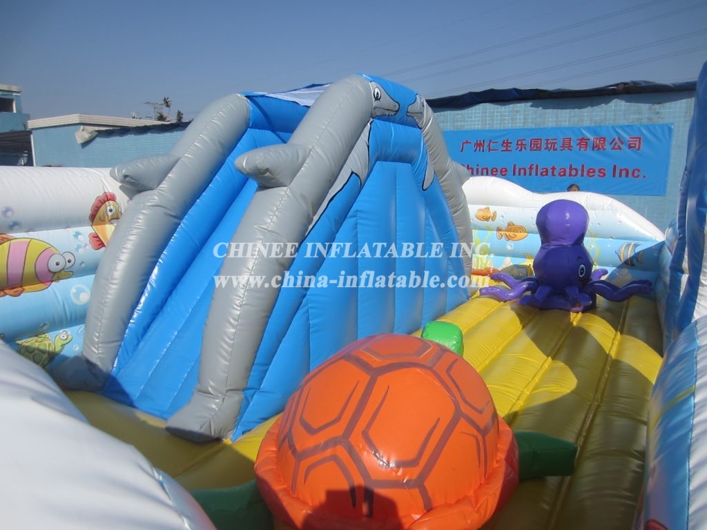 T2-3183 Undersea World Inflatable Bouncers