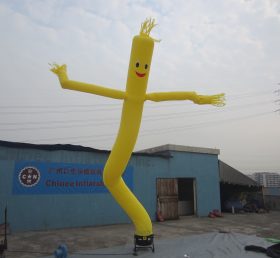 D2-91 Gonflable tube jaune danseur aérien masculin