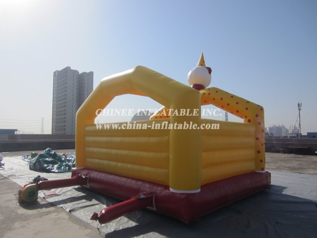 T2-1118 Happy Clown Inflatable Bouncer