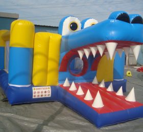 T2-162 Trampoline gonflable Crocodile