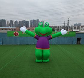 Cartoon1-742 Dessin animé gonflable grenouille