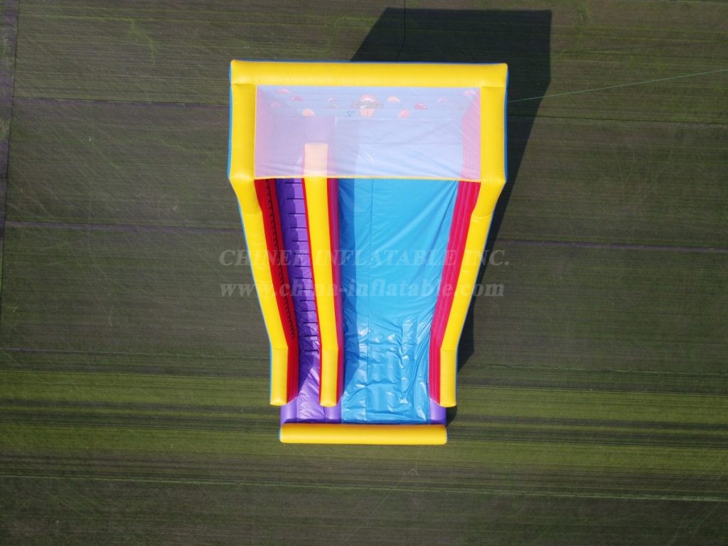 T8-486 Clown Inflatable Dry Slide