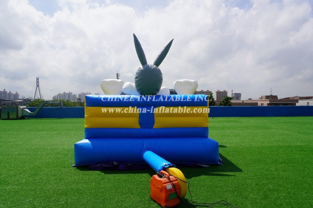 T4-27 Rabbit Theme Looney Tunes Inflatable Bouncer