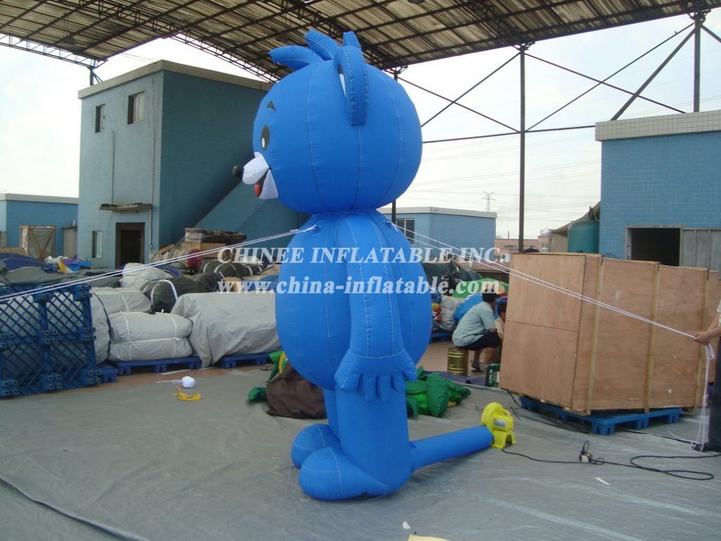 Cartoon1-720 Blue Bear Inflatable Cartoons