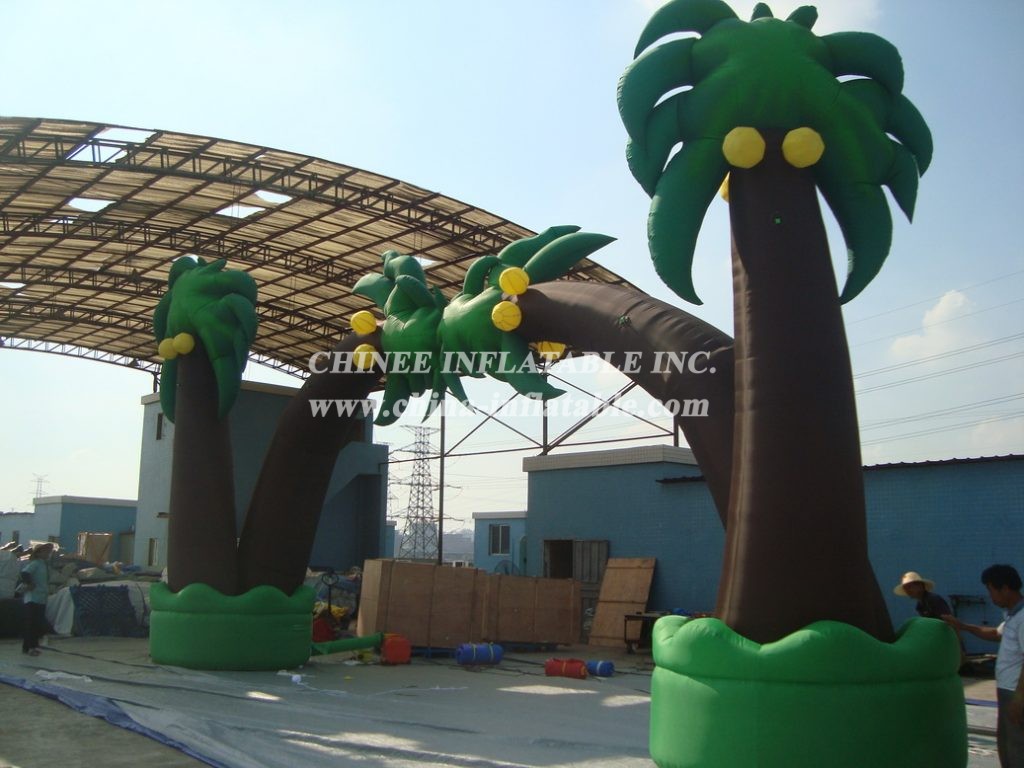 Arch1-134 Jungle Theme Inflatable Arches