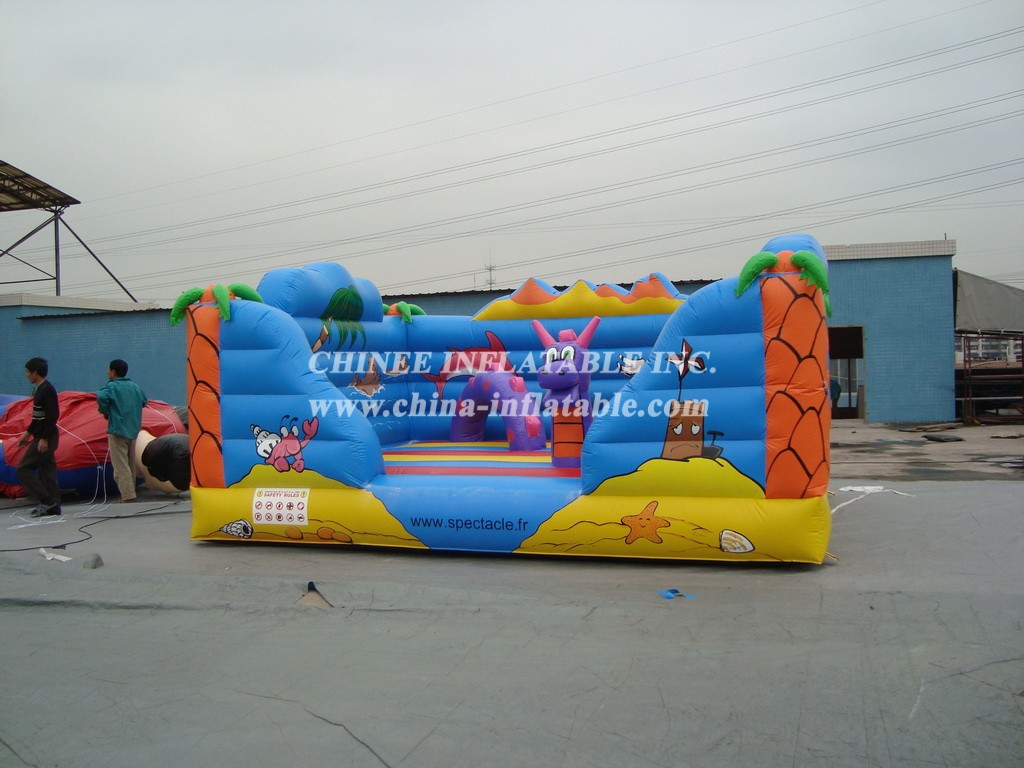 T2-2168 Undersea World Inflatable Bouncers