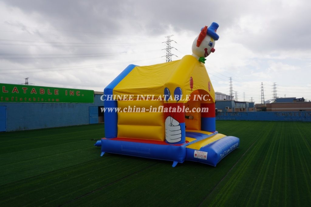 T2-2835 Inflatable Bouncers Clown Theme Jumping House For Kids