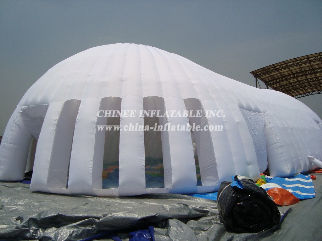 Tent1-410 Giant White Inflatable Tent