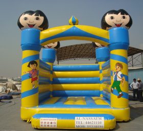 T2-2542 Trampoline gonflable Dora