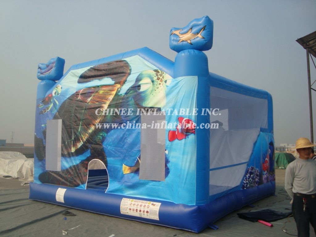 T2-2573 Undersea World Inflatable Bouncers