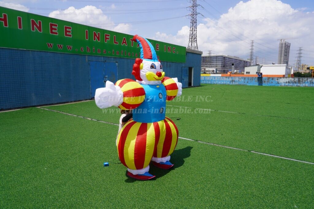 M1-299 Clown Inflatable Moving Cartoon
