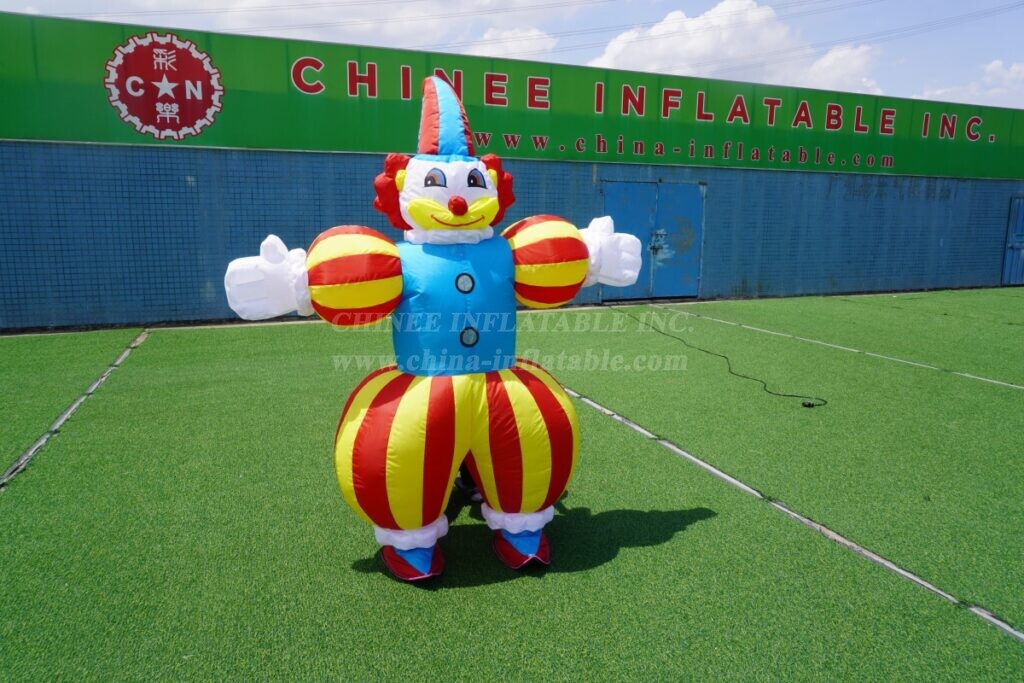 M1-299 Clown Inflatable Moving Cartoon