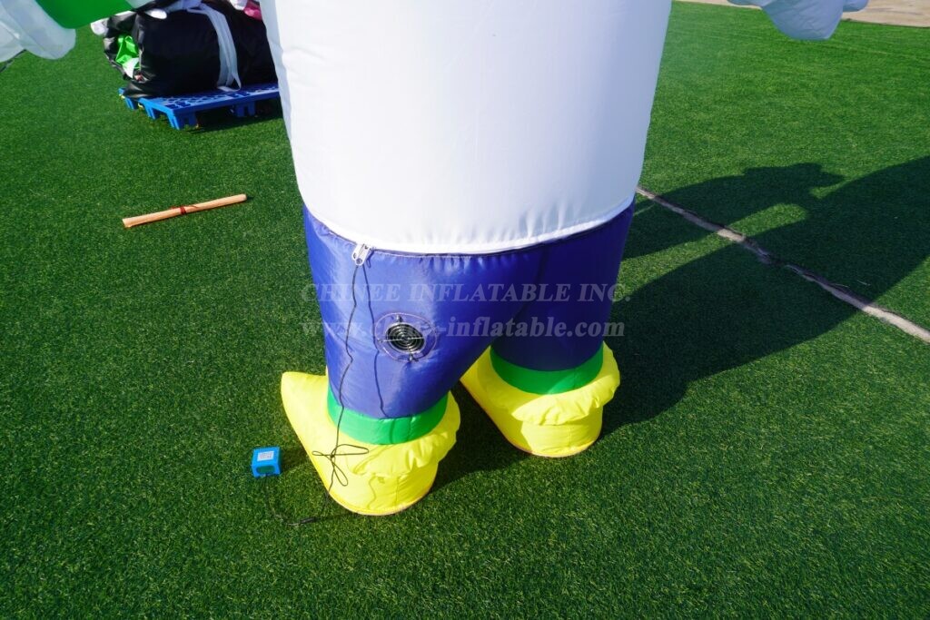 M1-226 Frog Inflatable Moving Cartoon