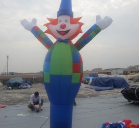 D2-67 Clown gonflable danseur aérien