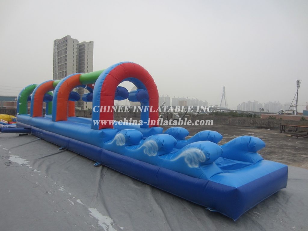 T10-101 Sea Wave Inflatable Water Slides