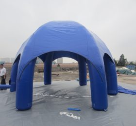 Tent1-307 Bleu publicité dôme tente gonflable
