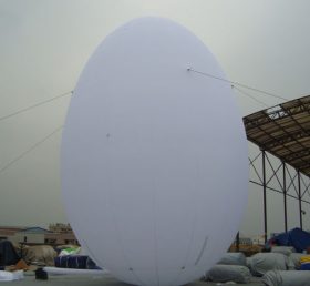 S4-203 Gonflable publicitaire en forme d'oeuf blanc