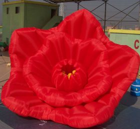 S4-207 Fleur rouge publicité gonflable