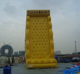 T11-240 Jeux de sport gonflables en plein air mur d'escalade gonflable