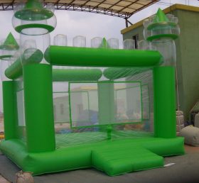 T2-164 Trampoline gonflable Green Castle