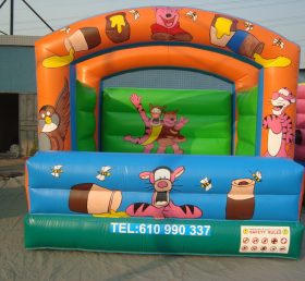 T2-2858 Trampoline gonflable Disney Winnie l'Ourson