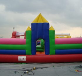 T2-2576 Trampoline gonflable Château