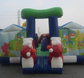 T2-2578 Trampoline gonflable Elmo