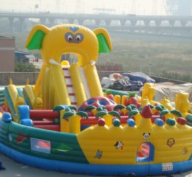 T103 Éléphant gonflable géant