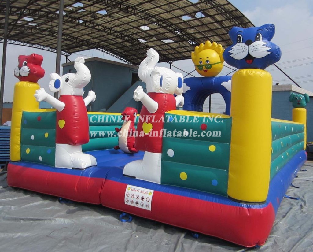 T6-150 Blue Cat Giant Inflatables