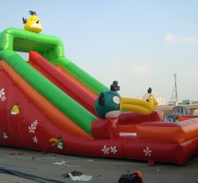 T8-122 Angry Birds Gonflable Slide