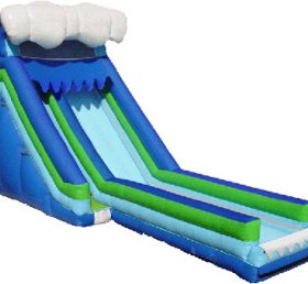 T8-126 Toboggan gonflable Wave