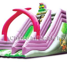 T8-206 Toboggan gonflable Pierrafeu