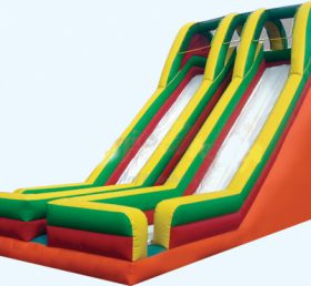 T8-317 Toboggan gonflable de qualité commerciale, adapté aux enfants et aux adultes