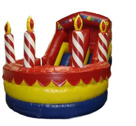 T8-470 Toboggan gonflable pour fête d'anniversaire