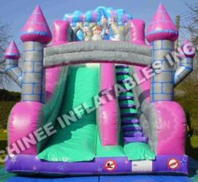 T8-480 Trampoline gonflable pour les filles avec Dry Slip gonflable château gonflable cavalier