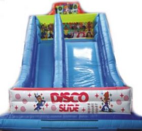 T8-682 Toboggan gonflable disco pour enfants