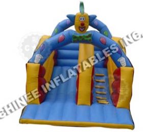 T8-783 Toboggan gonflable Happy Clown