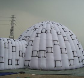 Tent1-186 Tente gonflable géante extérieure