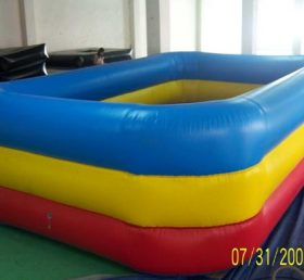 Pool1-4 Piscine gonflable à trois niveaux