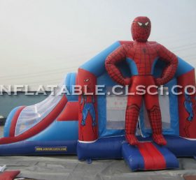 T2-1157 Trampoline gonflable Spider-Man Super Hero