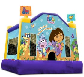 T2-1164 Trampoline gonflable Dora