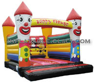 T2-1406 Trampoline gonflable Happy Joker