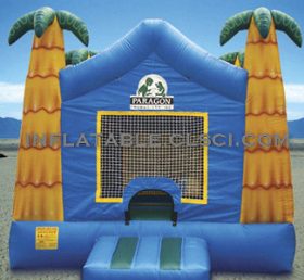 T2-1440 Trampoline gonflable thème de la jungle