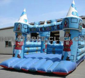 T2-1467 Trampoline gonflable Château